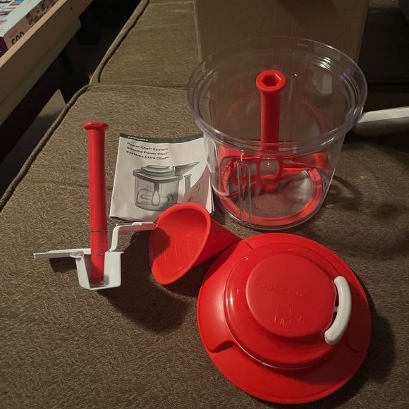 Tupperware Power Chef System - Bold Red - Picture 2 of 3